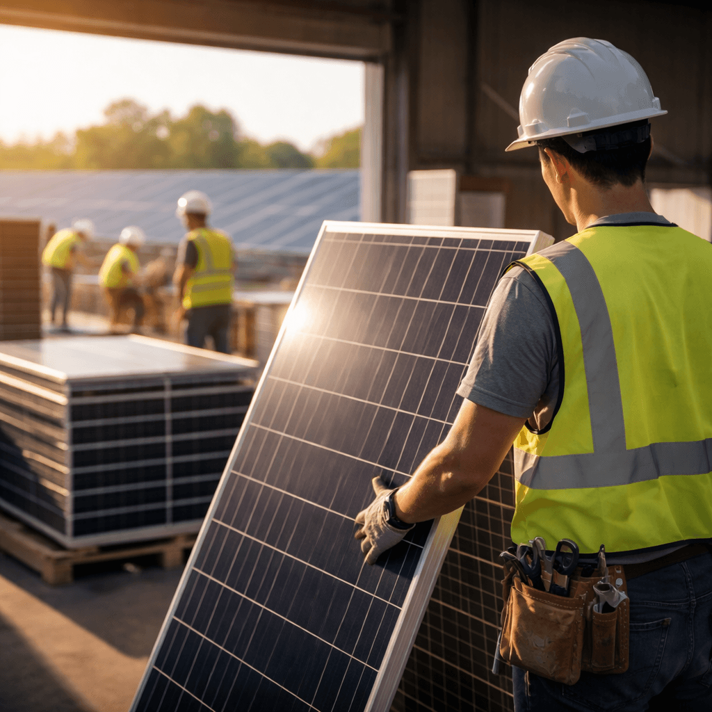 Solar Company's Performance Model Arrives as Youth Job Market Stalls